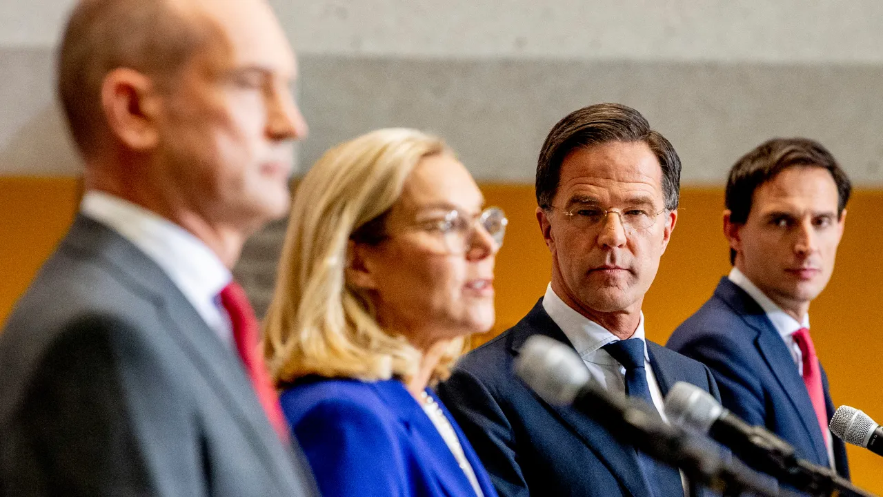 Foto Rutte-Kaag-