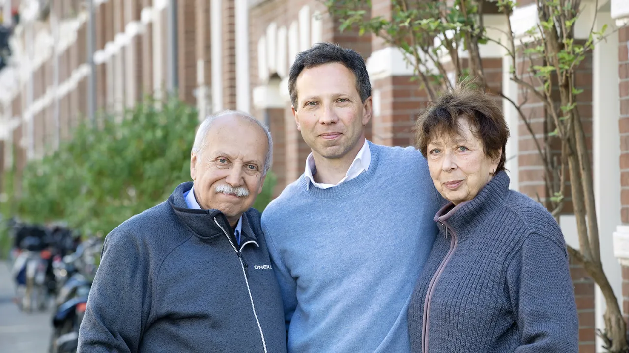 Yuiry en Nataliia uit Oekraïne en zoon