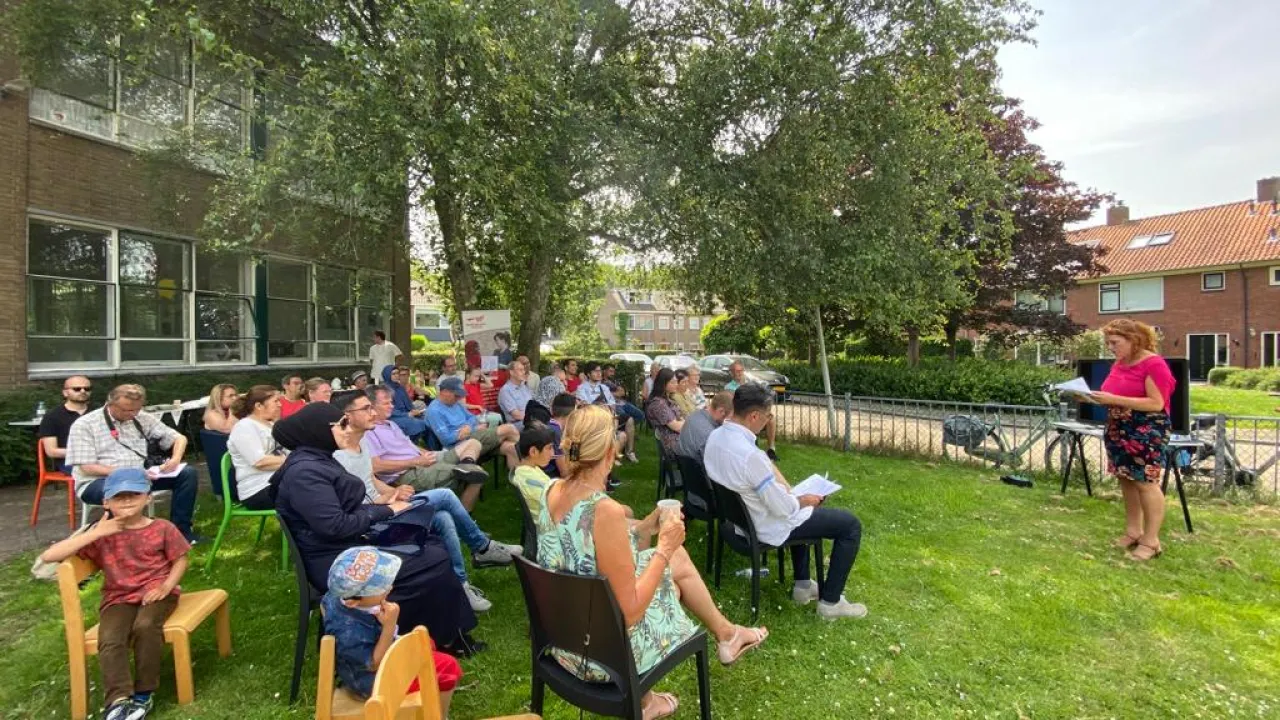 Project Goede Buur Barendrecht foto wethouder