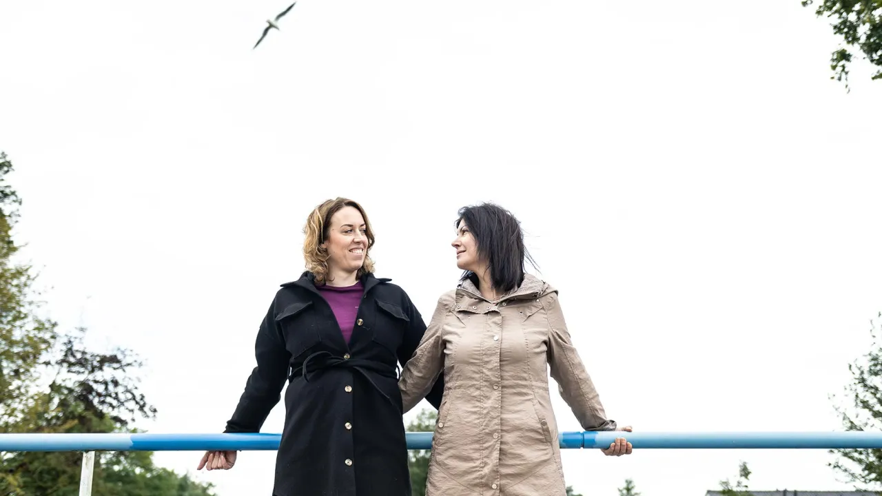 Maatschappelijk begeleider Marieke en de Turkse Sibel