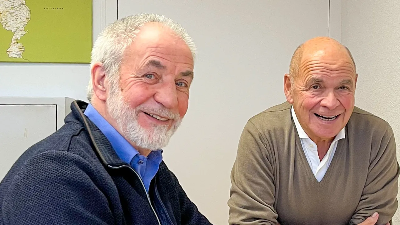 Rob en Henny naast elkaar
