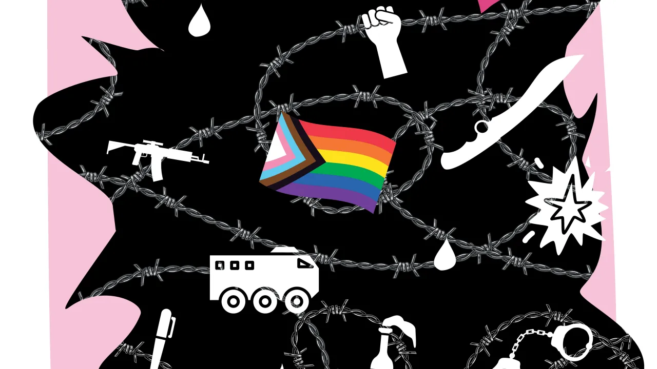 Illustratie bij het vluchtverhaal van Helen uit Oeganda