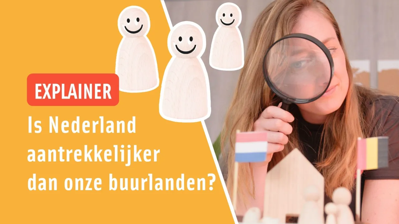 Videoexplainer Is Nederland aantrekkelijker dan onze buurlanden? 
