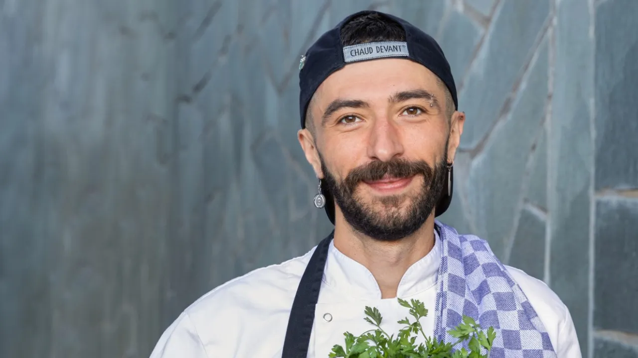 Shawed Wabi (33) uit Syrië werkt als souschef bij A Beautiful Mess