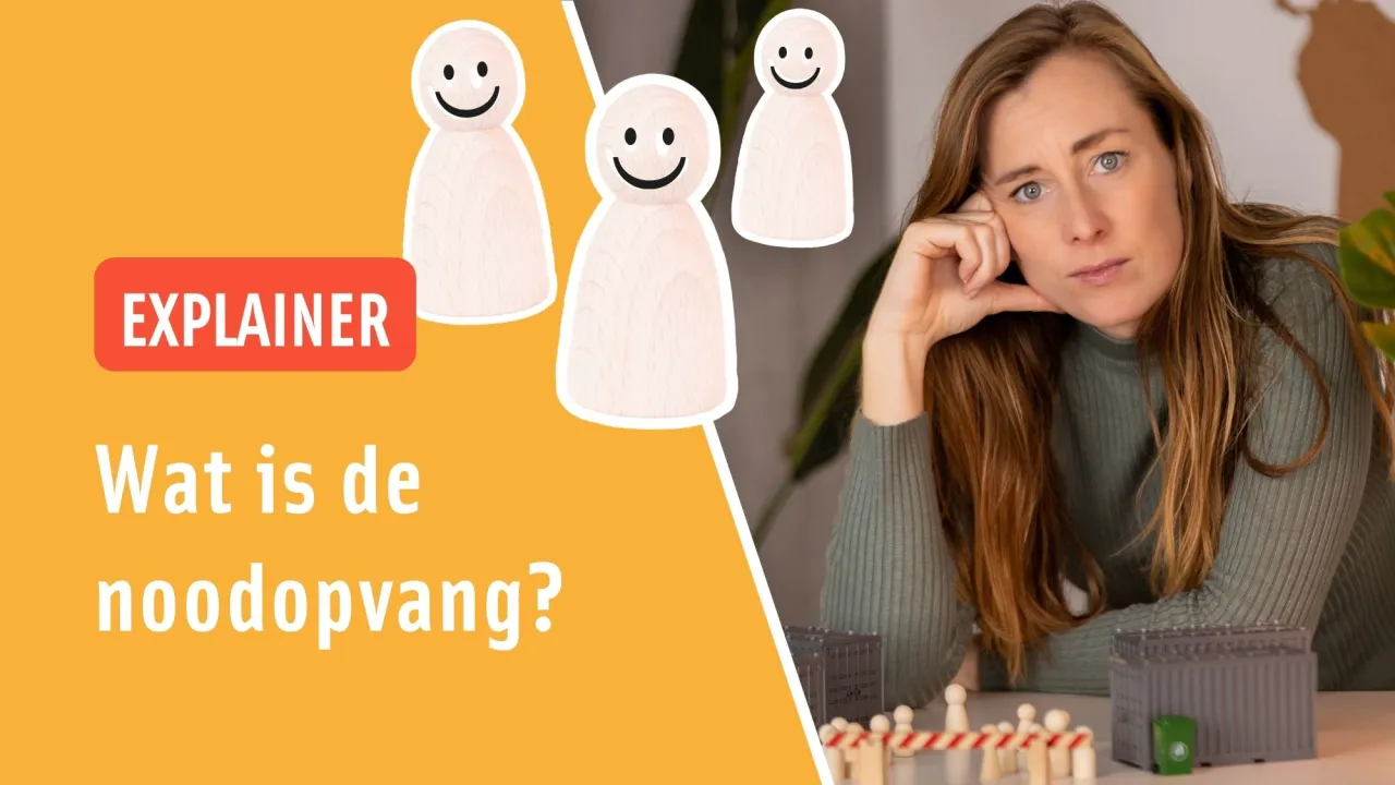 Omslag explainer - Wat is de noodopvang? 