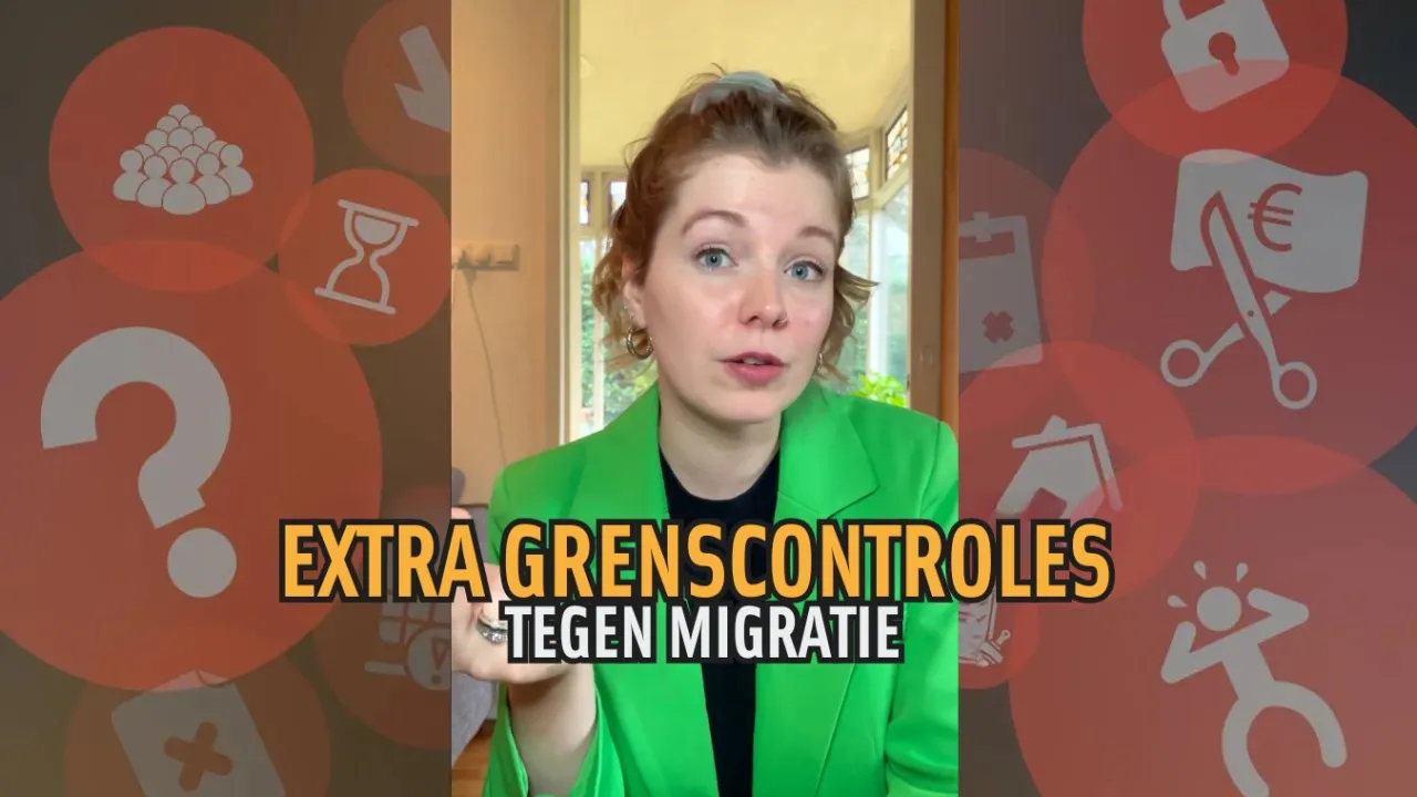 Omslag explainer extra grenscontroles tegen migratie