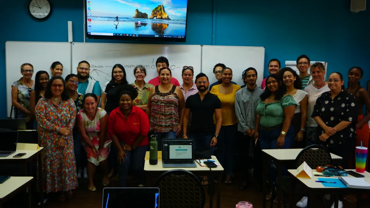 Een workshop georganiseerd door Tienda di Ley