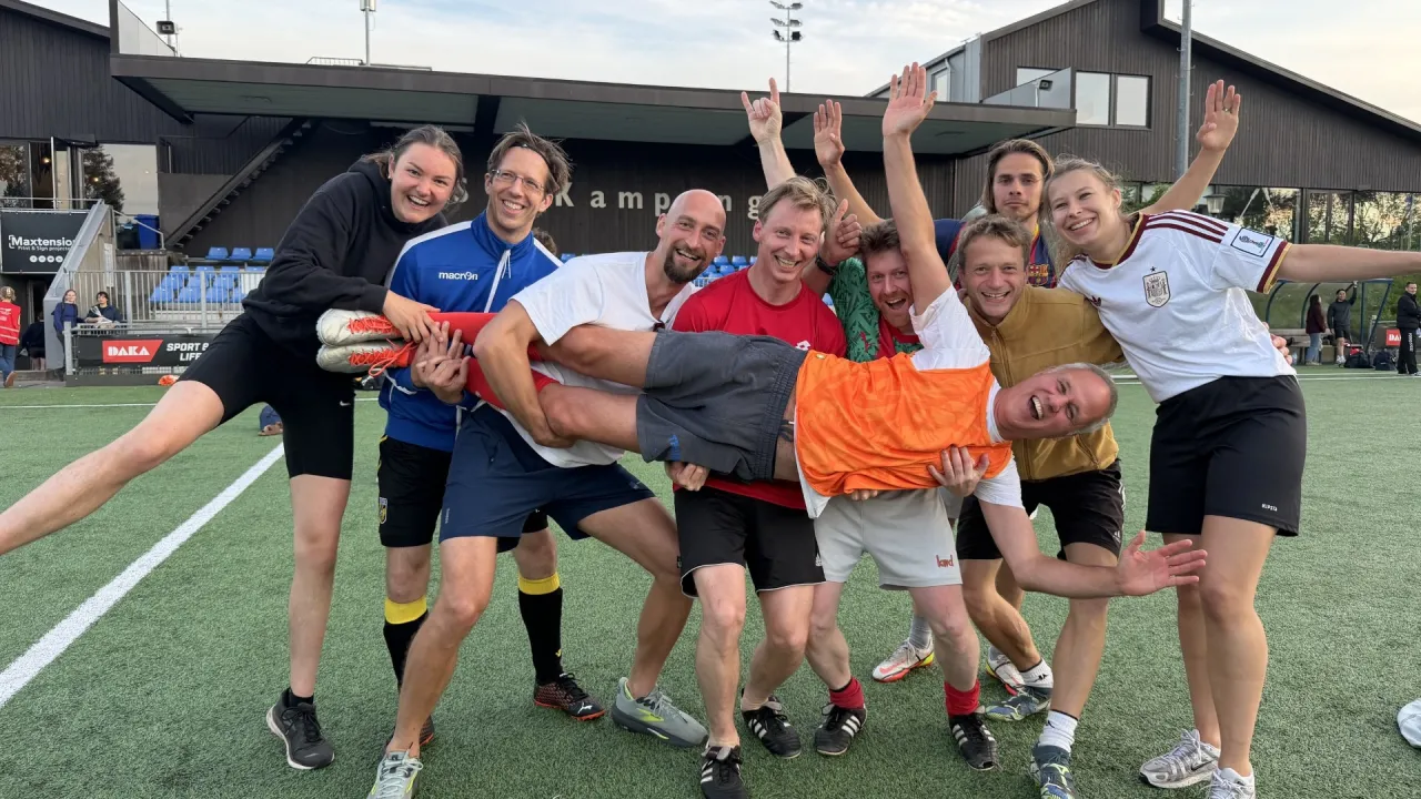 Spelers tijdens de Happy Together Cup