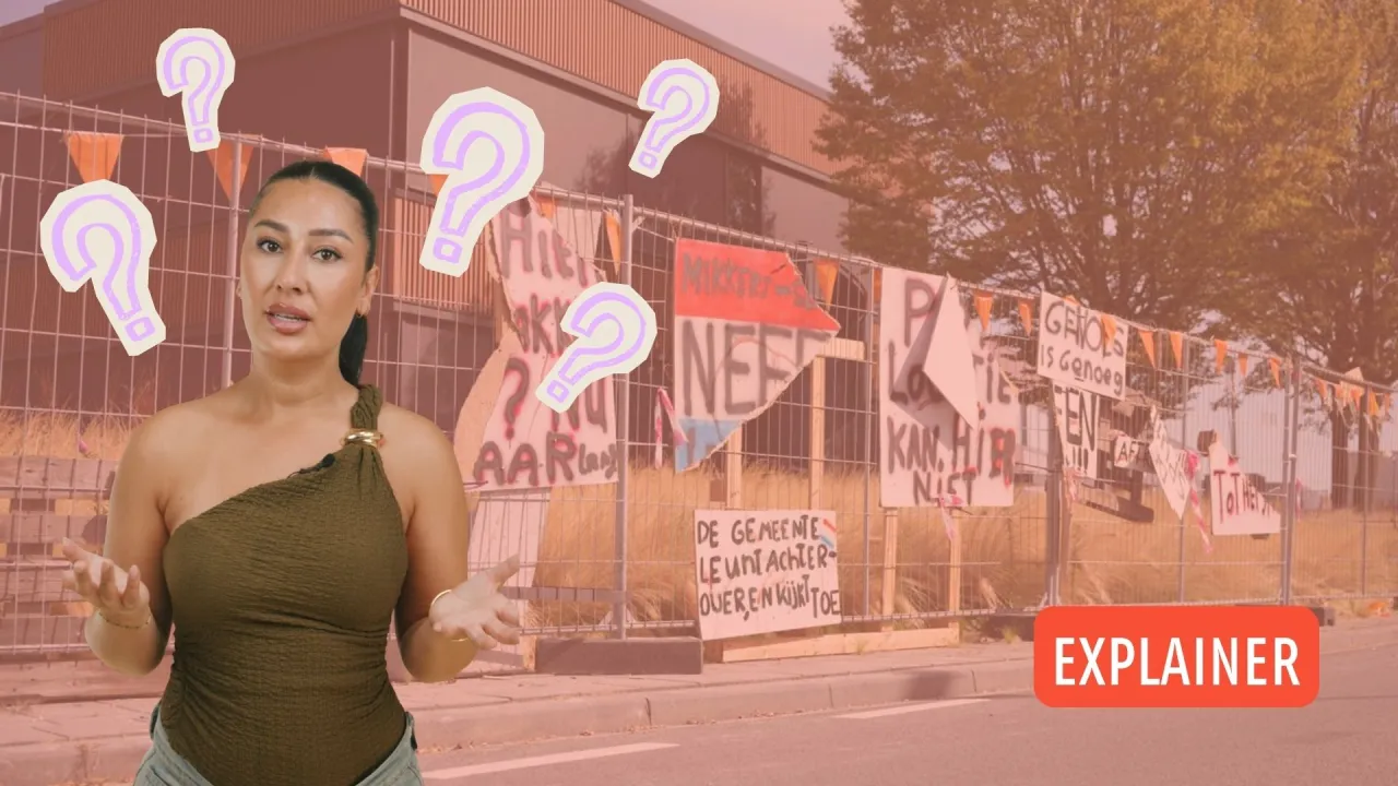 Omslagfoto video explainer Mahi over overlast bij azc