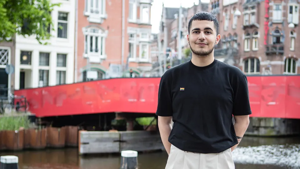 Portret van Amjad - homomo