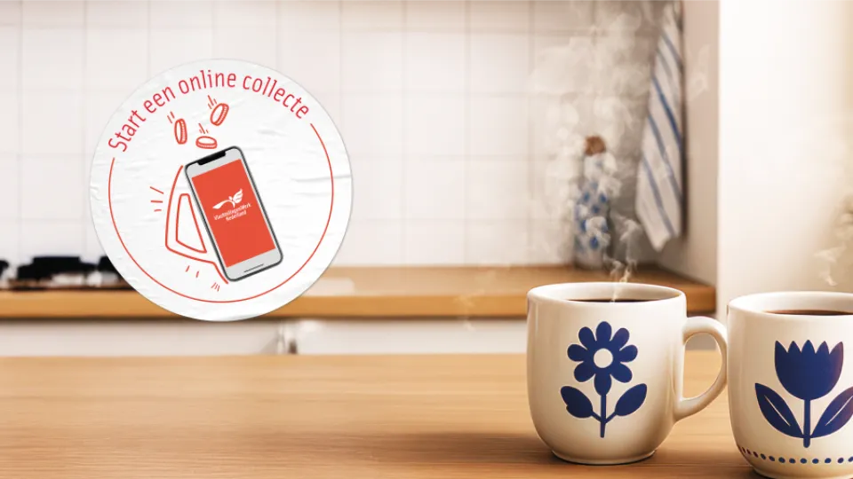 Start een online collecte