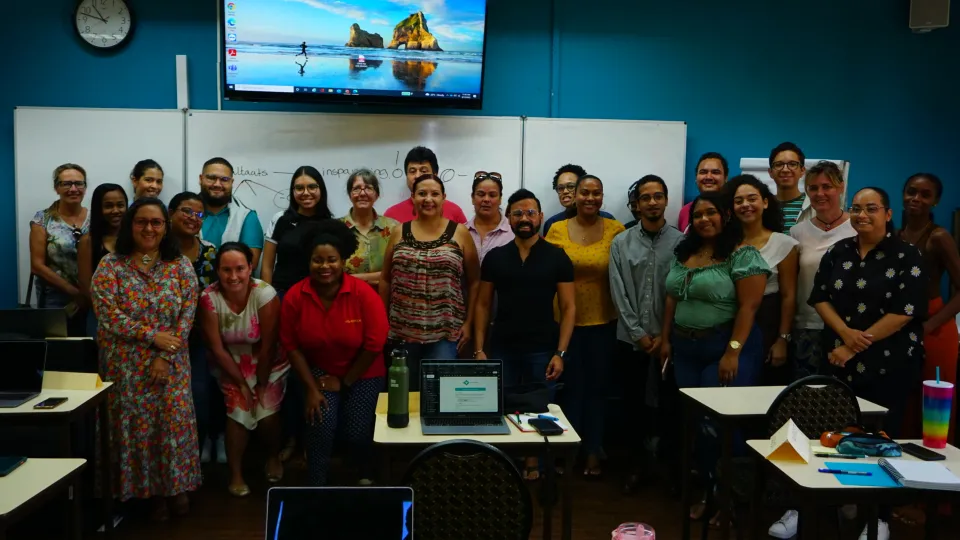 Een workshop georganiseerd door Tienda di Ley