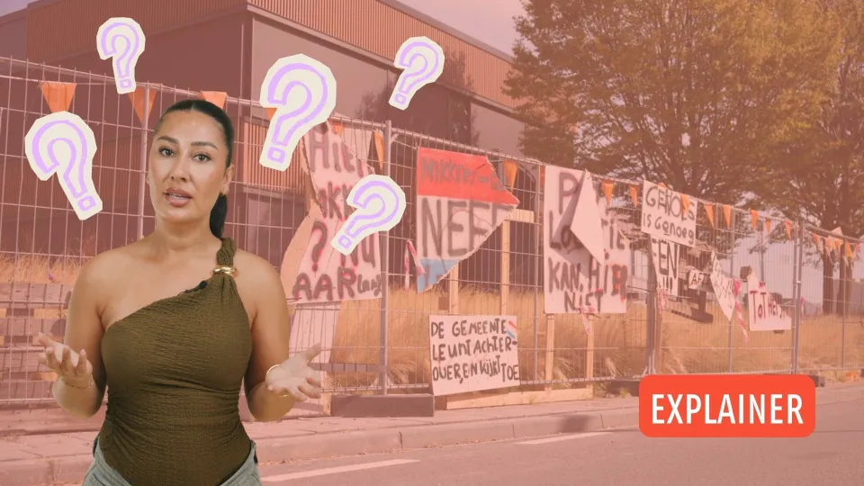 Omslagfoto video explainer Mahi over overlast bij azc