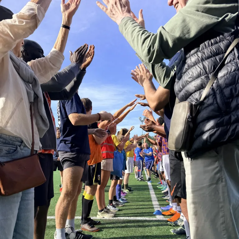Erehaag tijdens de Happy Together Cup