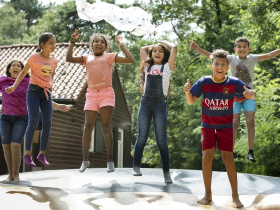 Vluchtelingenkinderen hebben plezier tijdens onze Kindervakantieweek