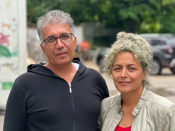 Reza en Samileh 