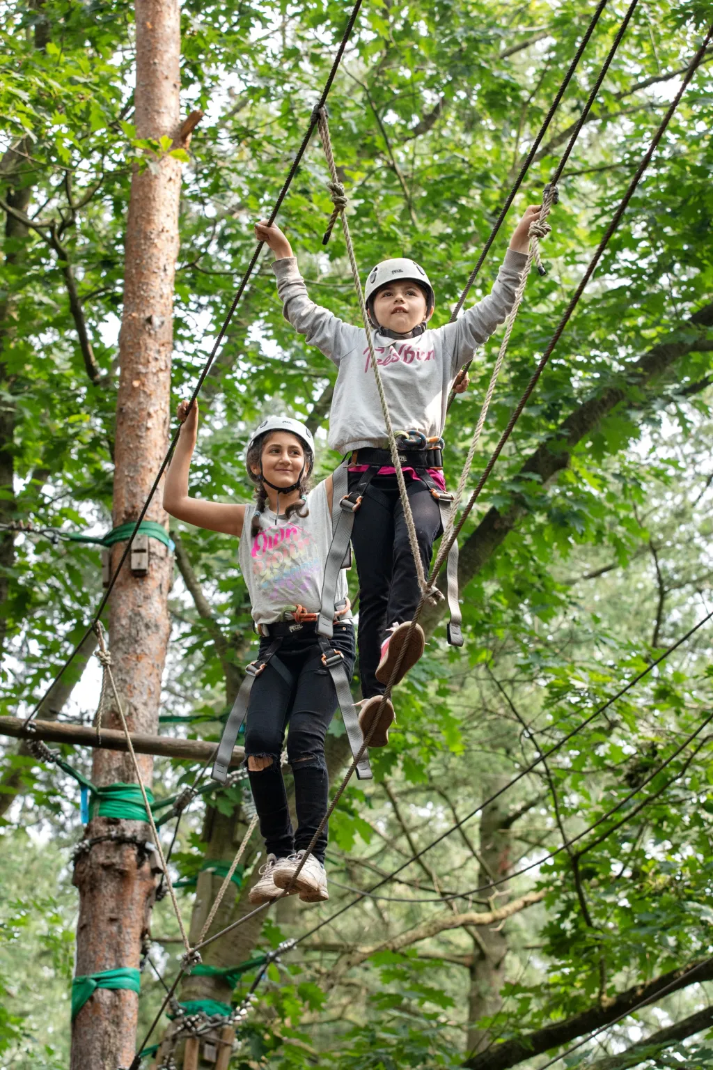 Klimmen in de bomen tijdens de Kindervakantieweken