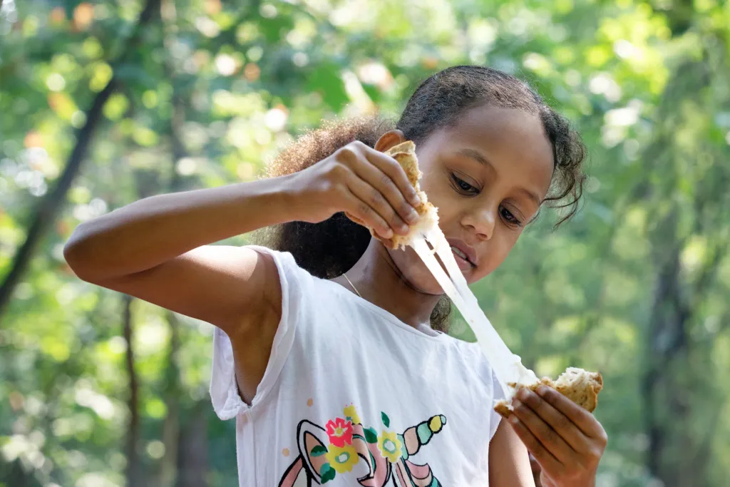 Gesmolten tosti's op de Kindervakantieweken