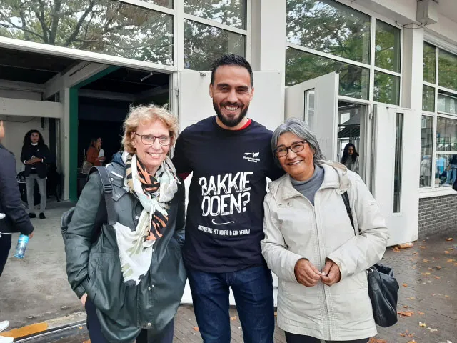 Ontroerende ontmoeting 