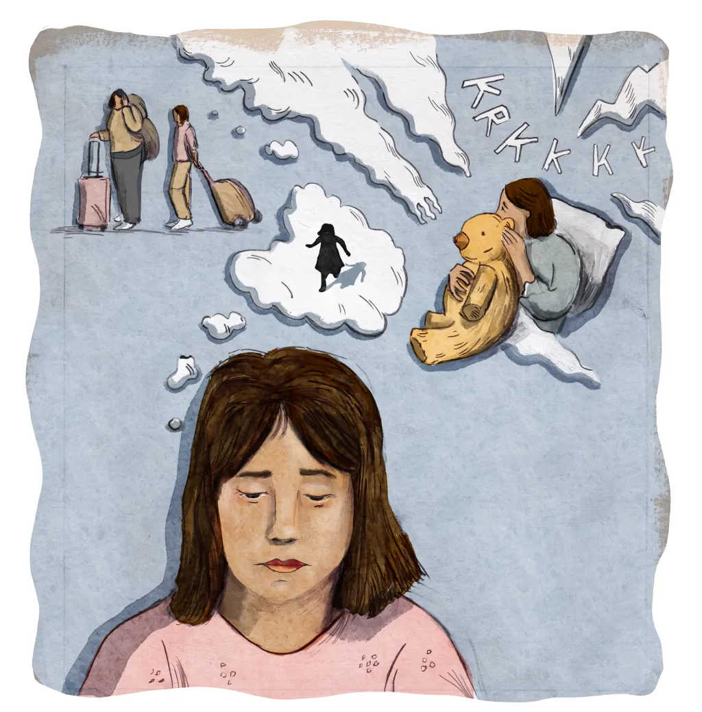 kinderen in de noodopvang 