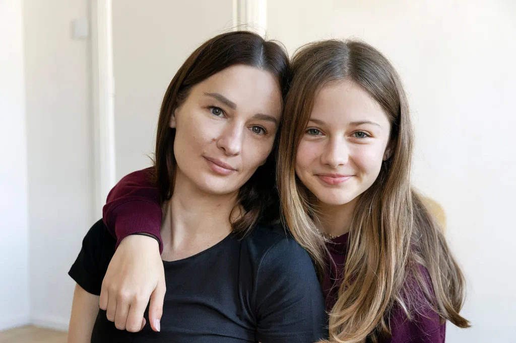 Hanna en haar dochter