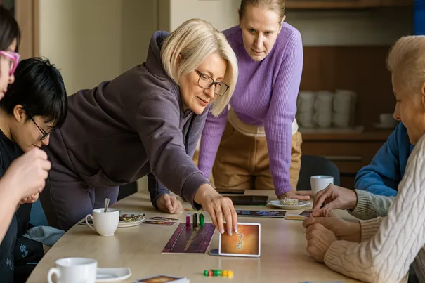 The Caring to include team at work