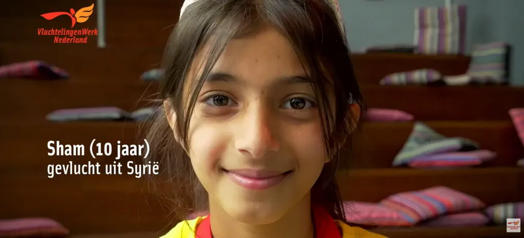 VluchtelingenWerk geeft begeleiding aan vluchtelingenkinderen